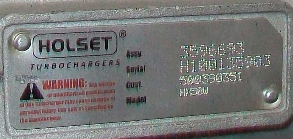 Holset turbo 06
